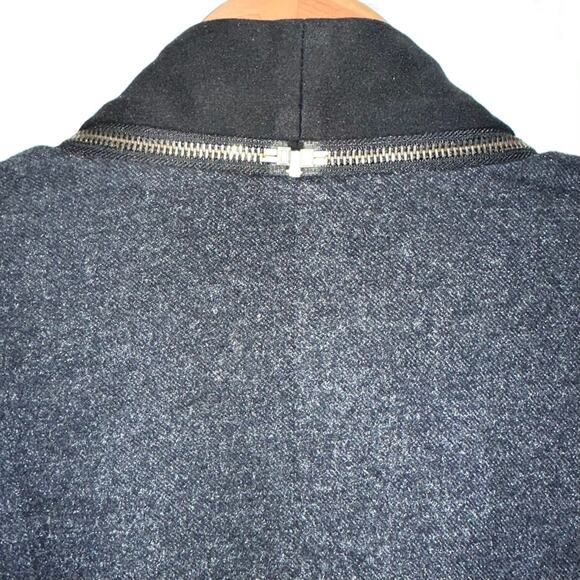 Lysse Open Front Zipper Detail Cropped Jacket Size Small - Picture 6 of 9